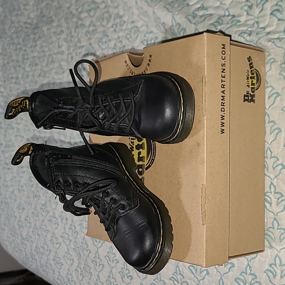 Dr Martens 1460 Softy T Leather Lace Up Boots